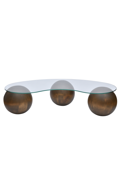 Eskitme Ceviz Top Sehpa Eskitme Ceviz Top Sehpa