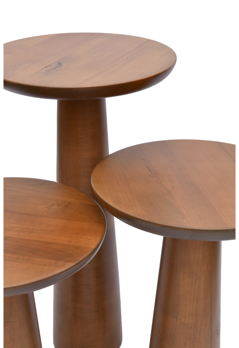 Ceviz Mantar Yan Sehpa Ceviz Mantar Yan Sehpa