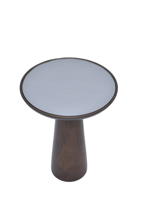 Aynalı Mantar Yan Sehpa Aynalı Mantar Yan Sehpa