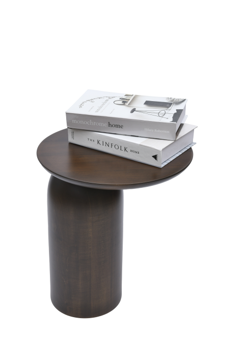 Koyu Ceviz Ananas Yan Sehpa Koyu Ceviz Ananas Yan Sehpa