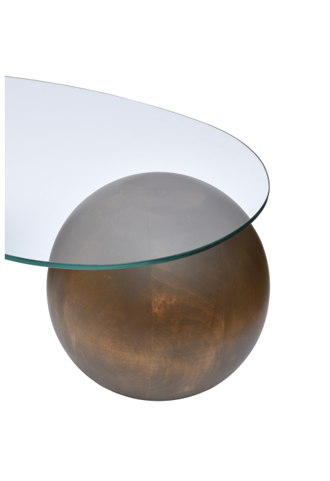 Eskitme Ceviz Top Sehpa Eskitme Ceviz Top Sehpa