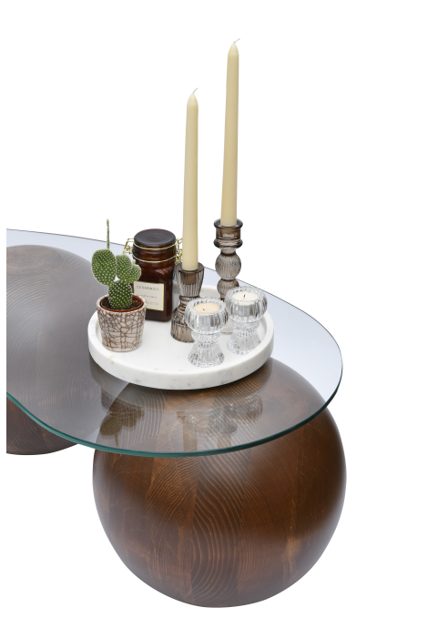 Ceviz Top Sehpa Ceviz Top Sehpa